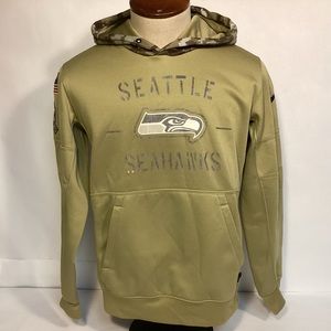 Nike Salute to Service Seattle Seahawks Hoodie size small number 3 Wilson